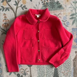 J.Crew Girls' collared sweater lady jacket
